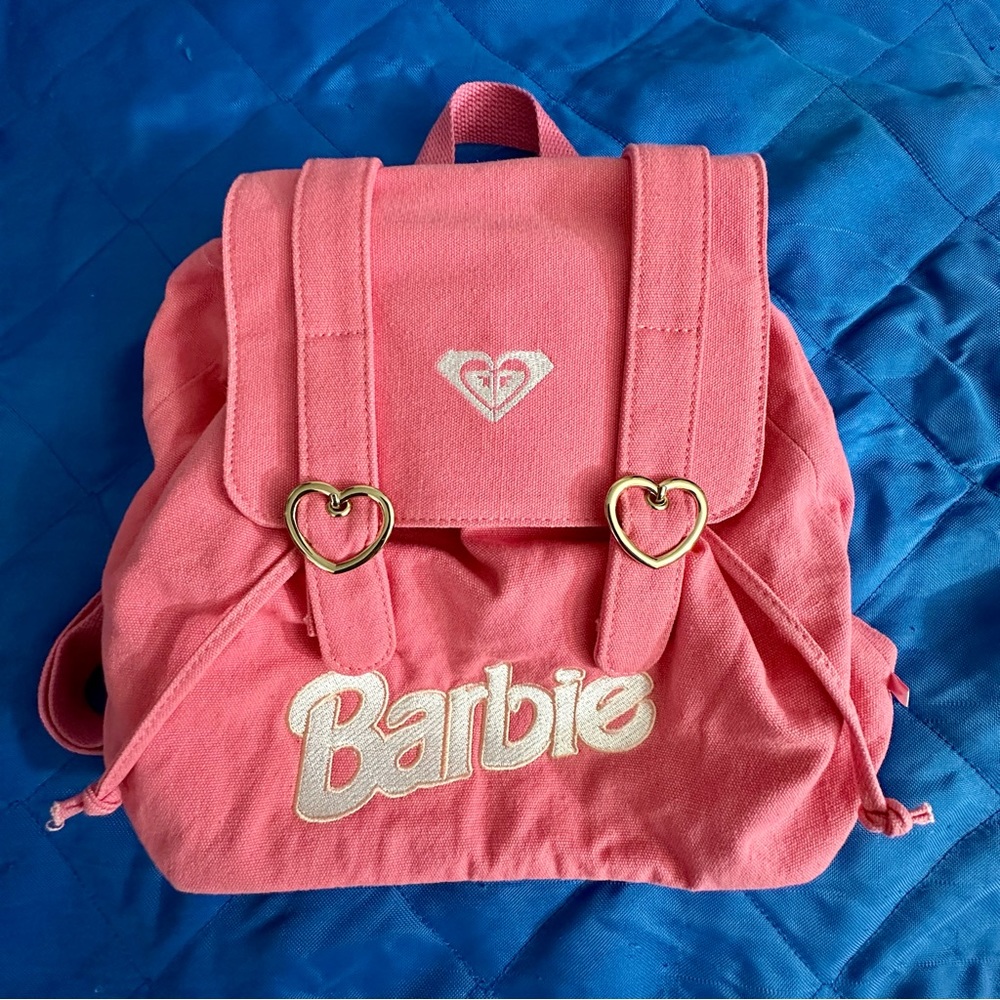 Barbie x ROXY Bikini Life Canvas pink Backpack